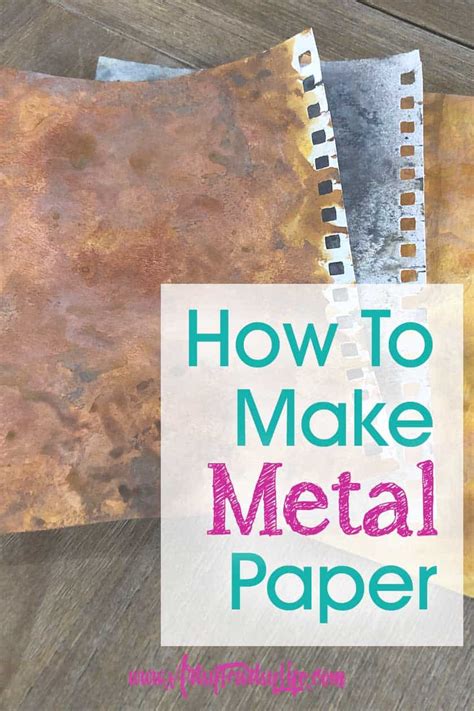 paper that looks like metal